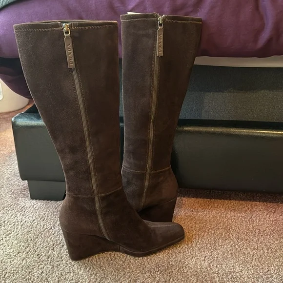 Prada wedge boots - Picture 3 of 10